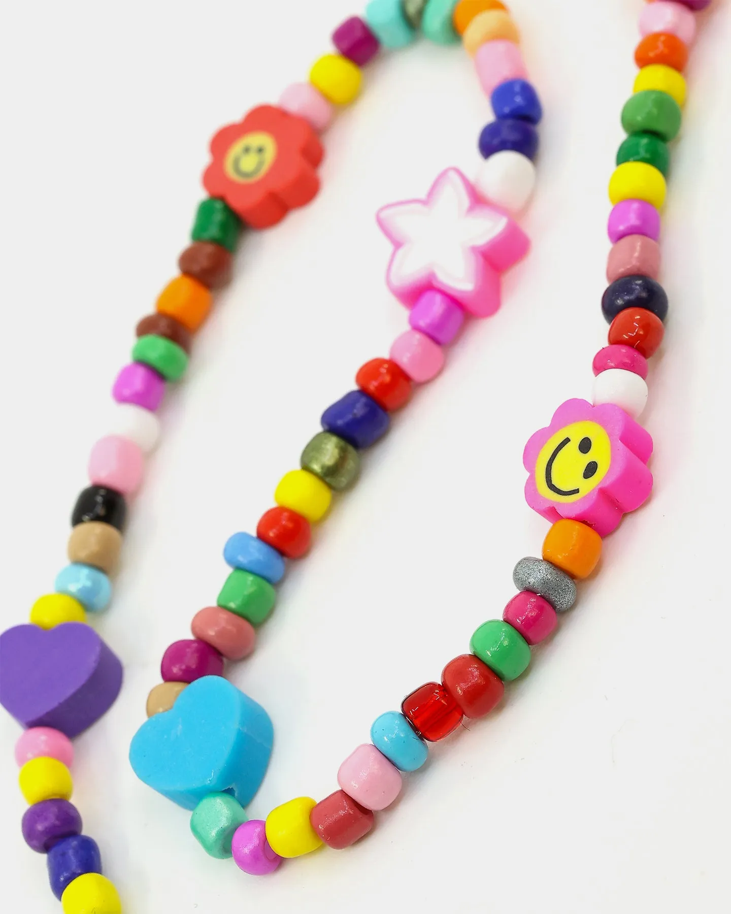 Raising Hell Women's Evry Bead Necklace Multi-coloured