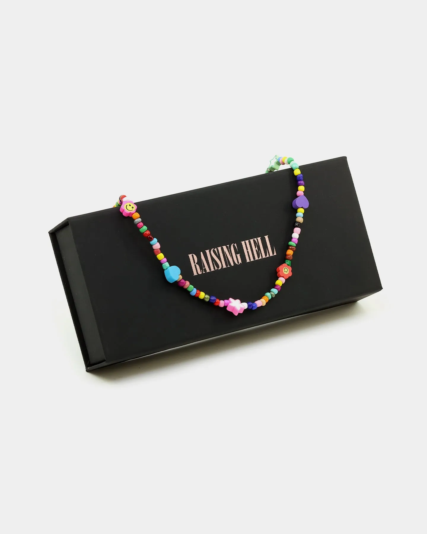 Raising Hell Women's Evry Bead Necklace Multi-coloured