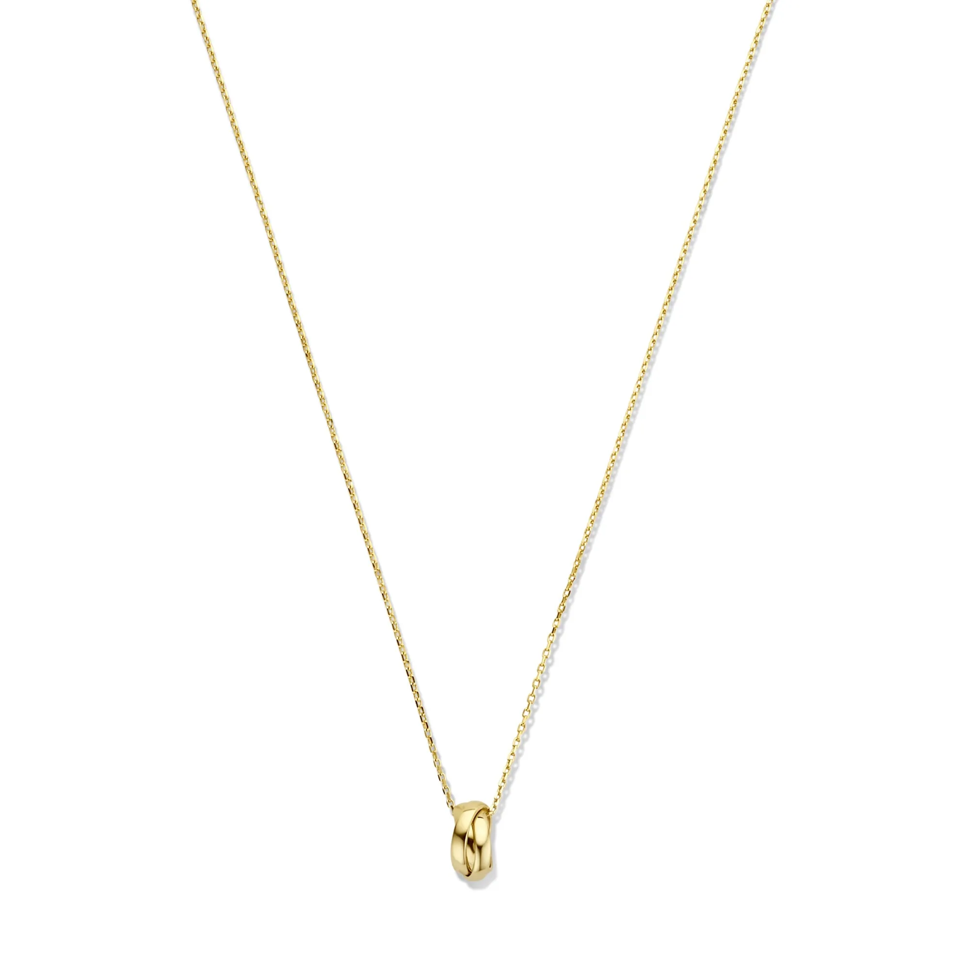 Rivoli Méline 14 karat gold necklace with rings