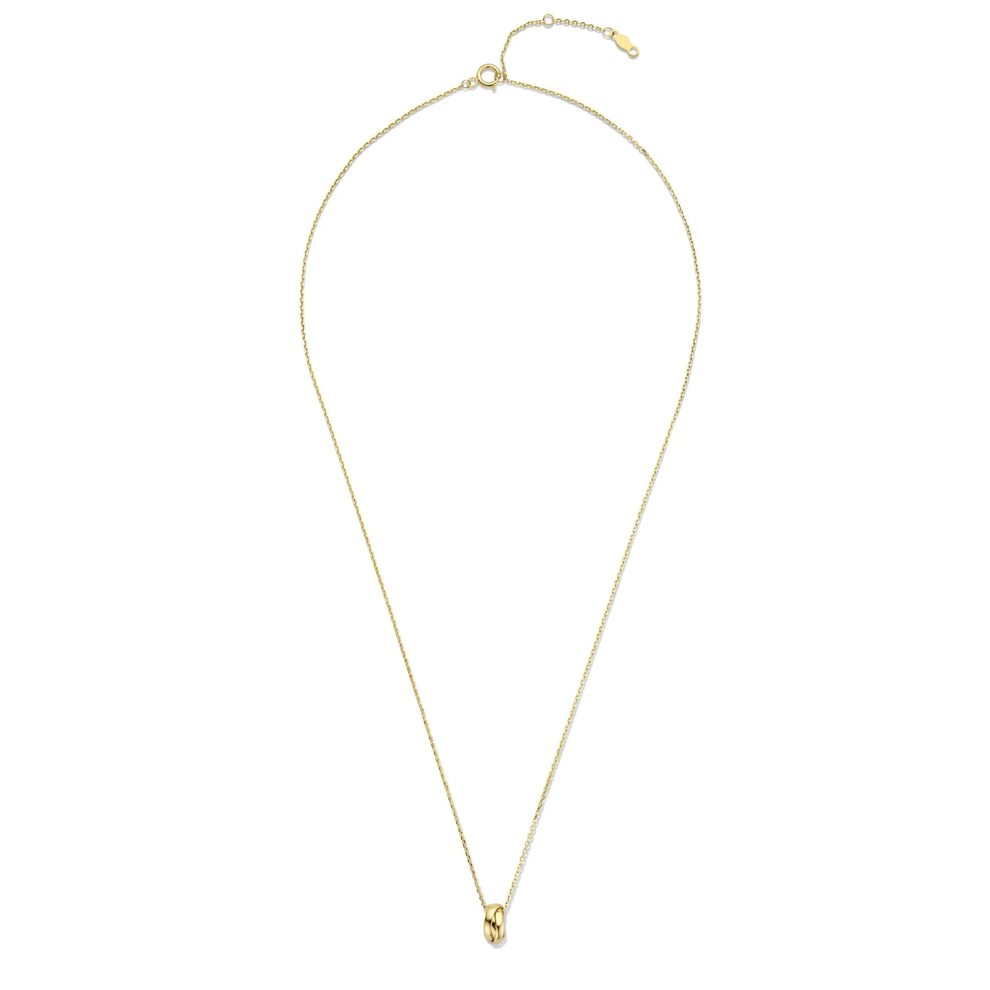 Rivoli Méline 14 karat gold necklace with rings