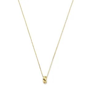 Rivoli Méline 14 karat gold necklace with rings