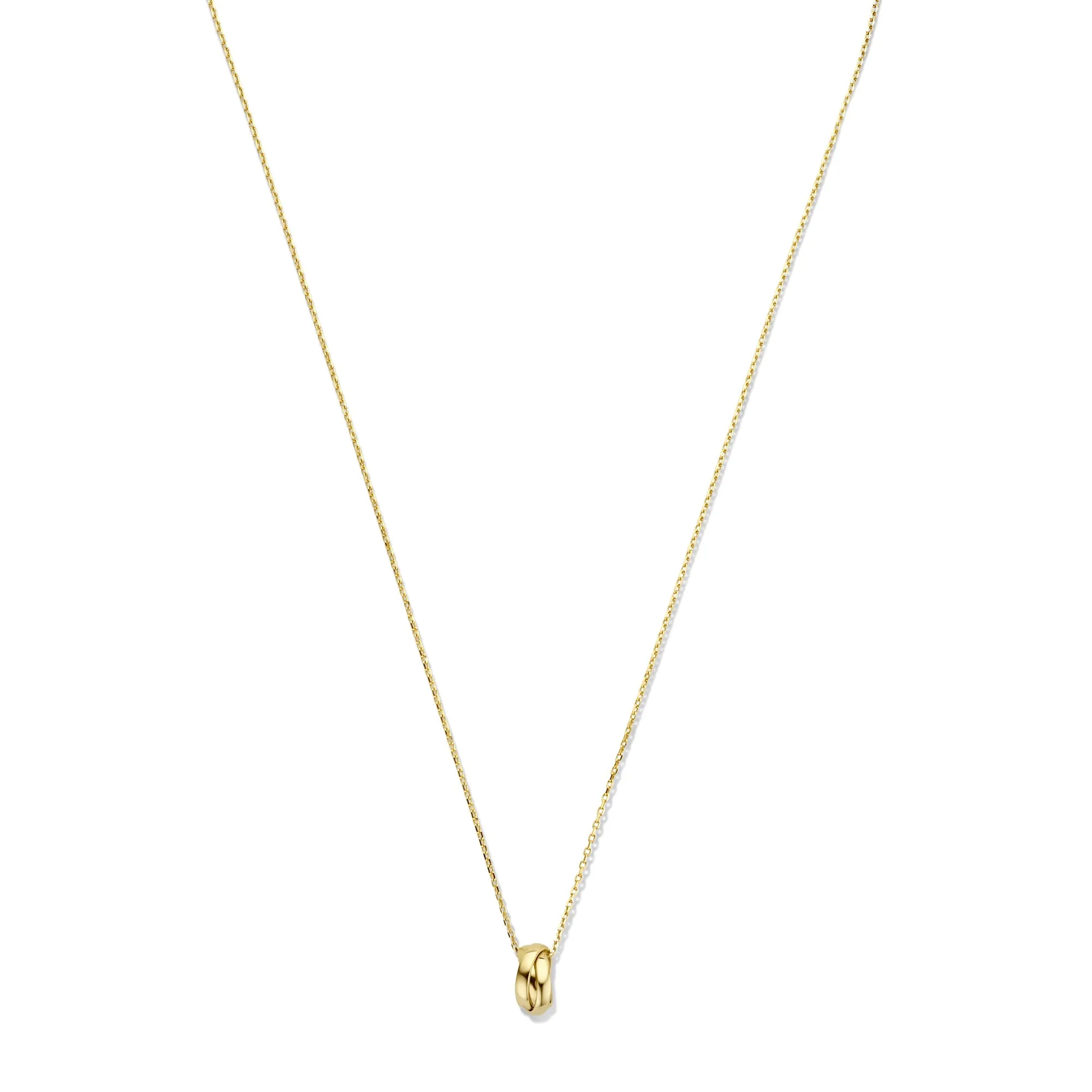 Rivoli Méline 14 karat gold necklace with rings