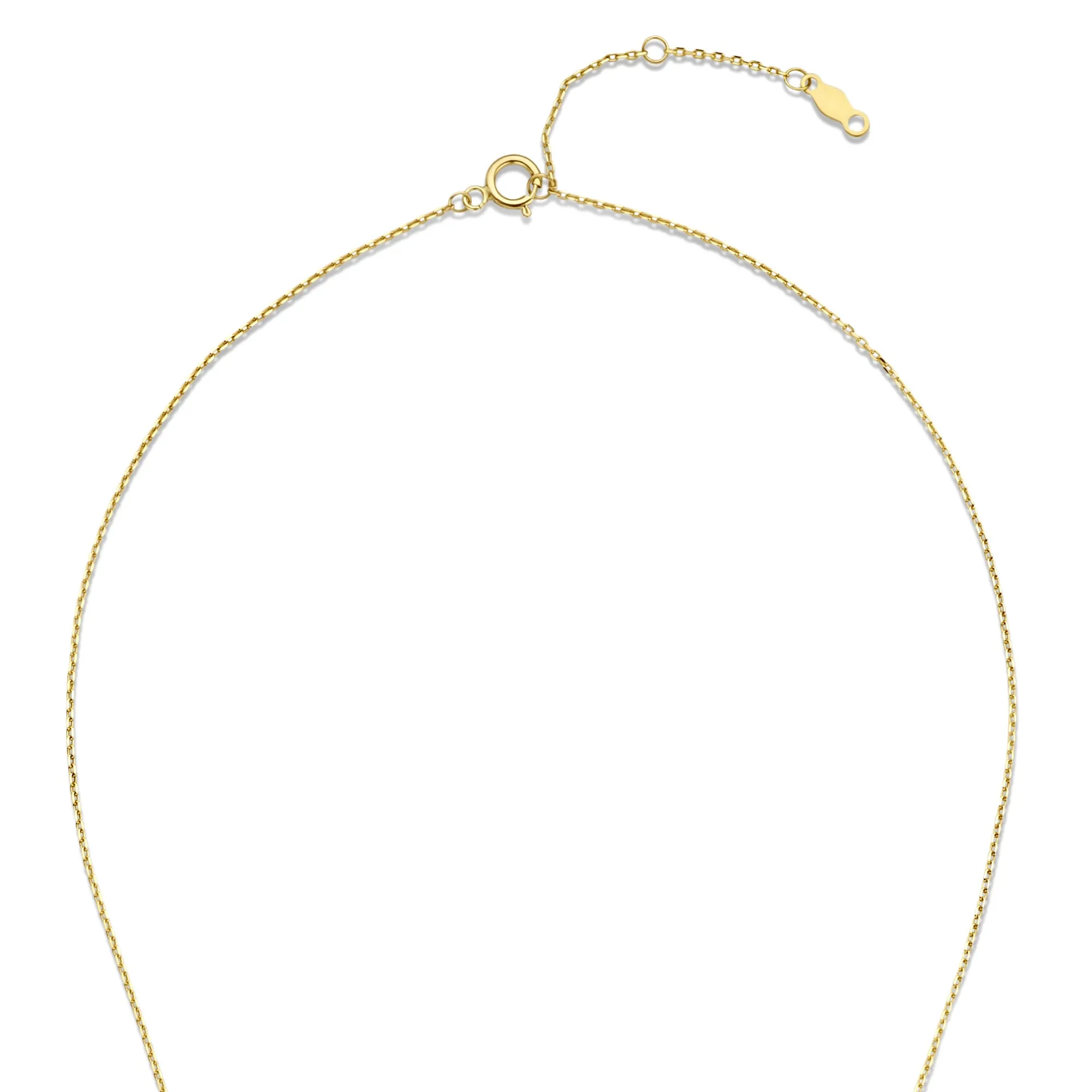 Rivoli Méline 14 karat gold necklace with rings