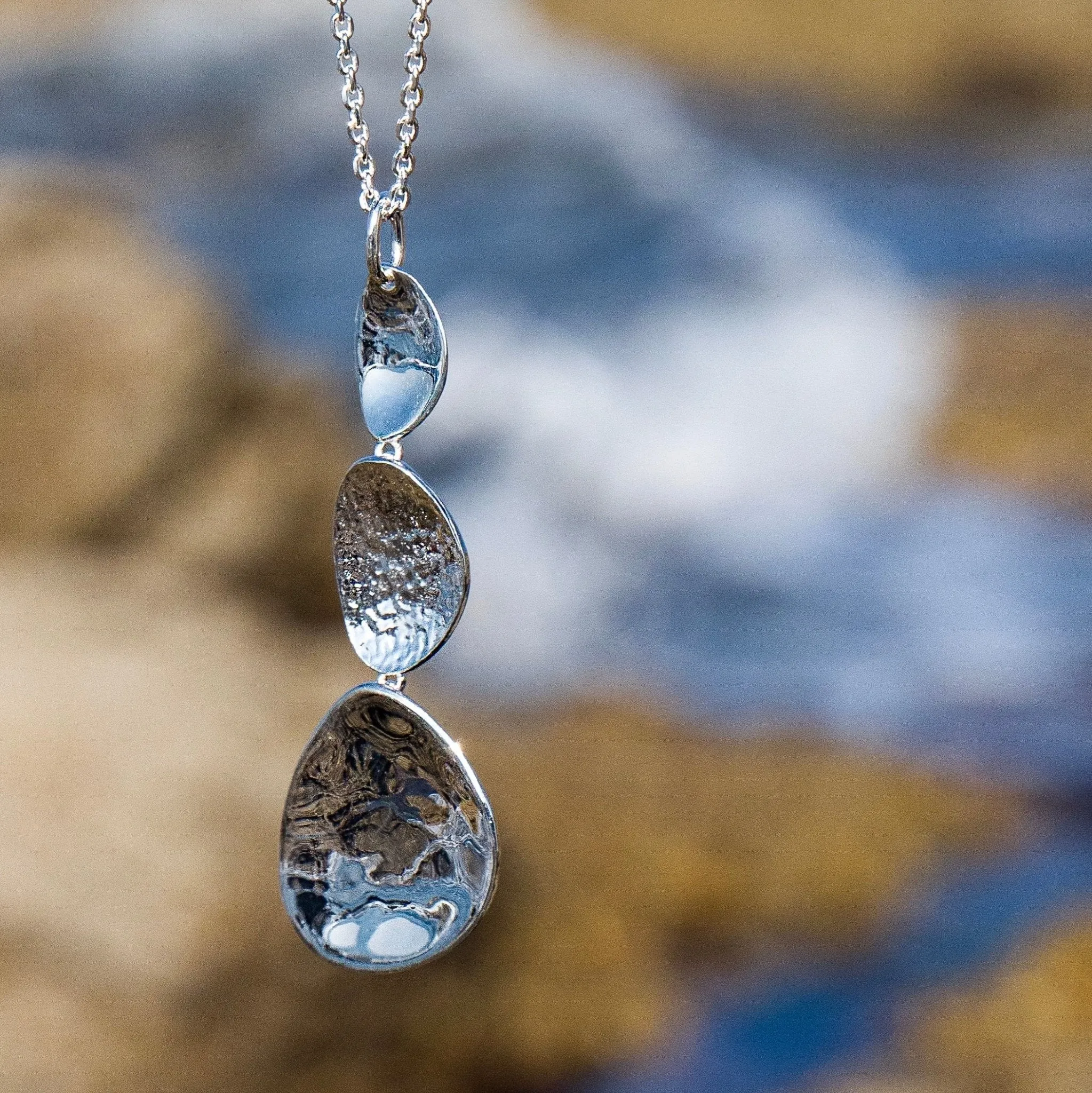 Stacking Reflection Pendant