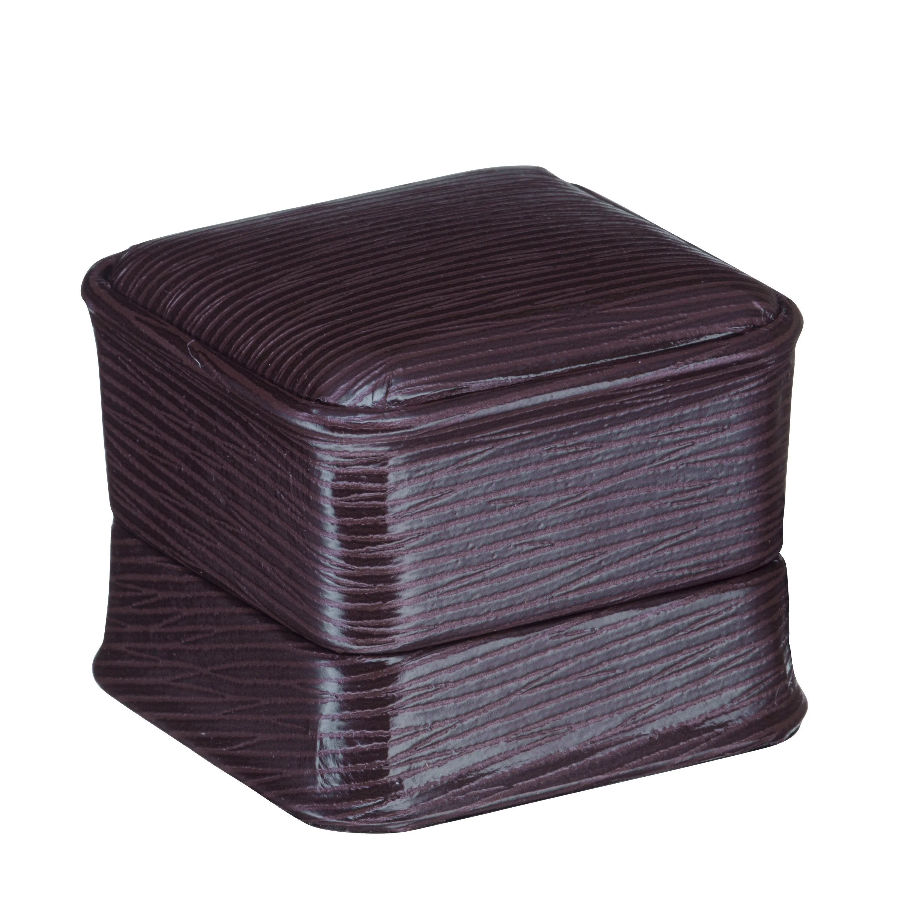 Textured Leatherette Earring Box, Exquisite Collection