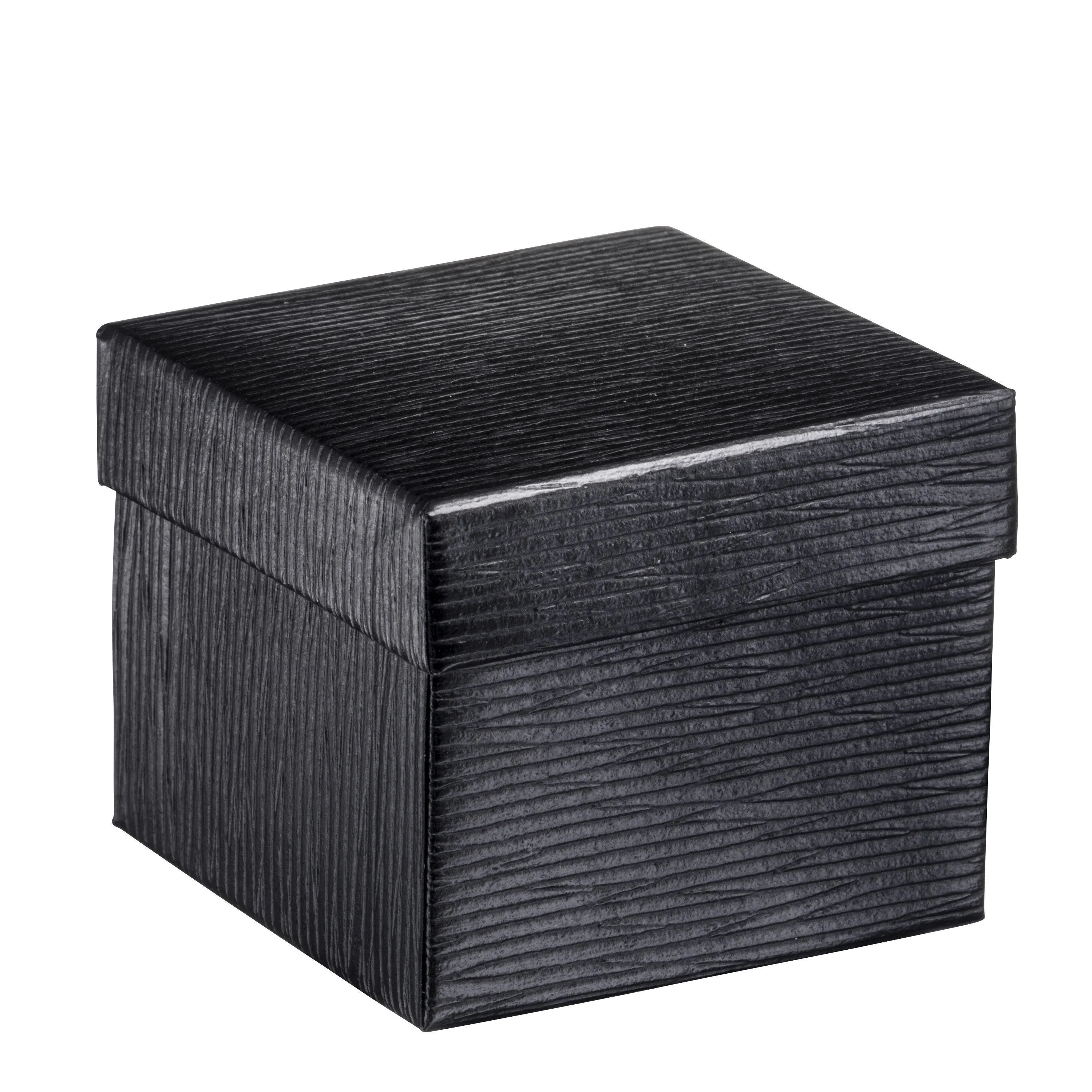 Textured Leatherette Earring Box, Exquisite Collection