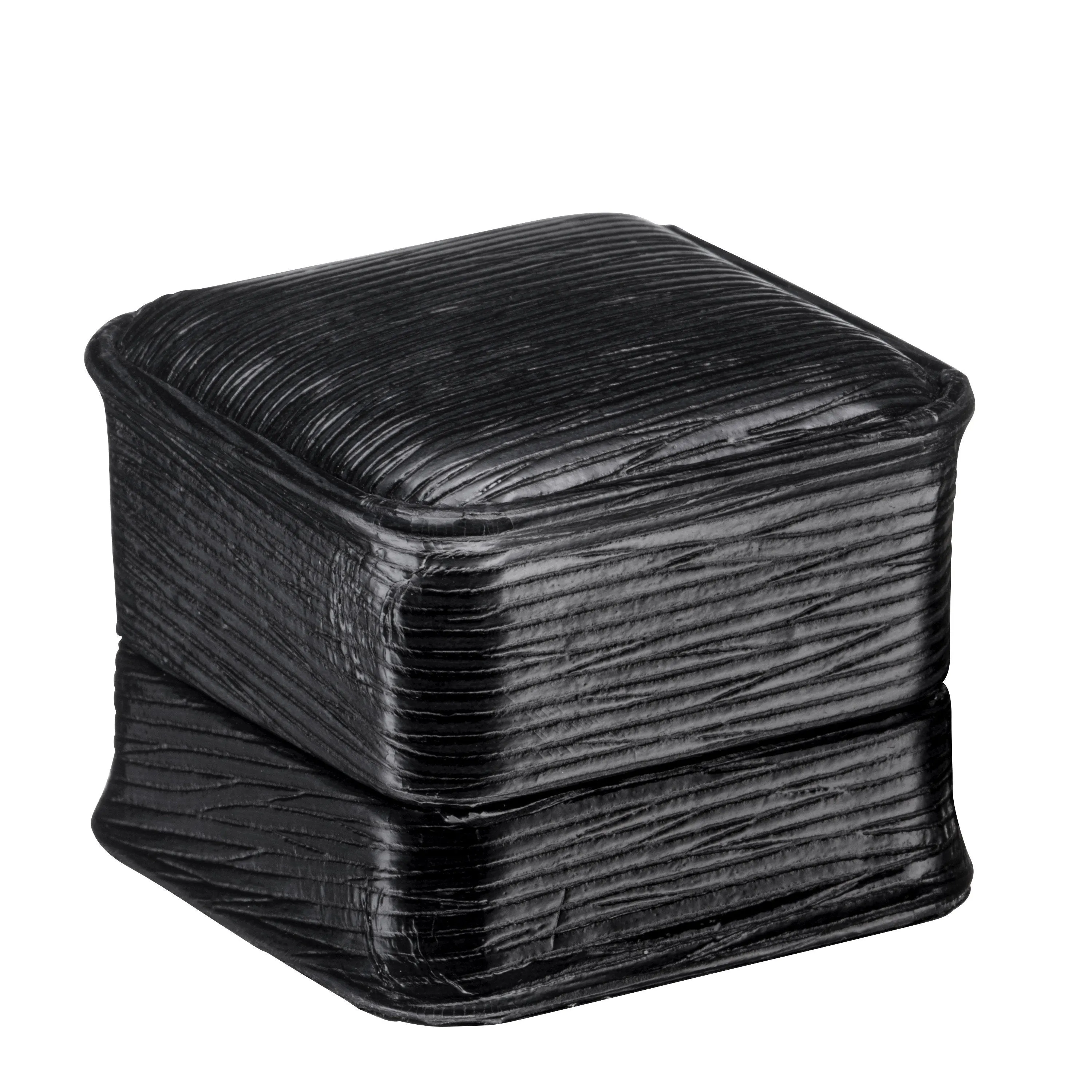 Textured Leatherette Earring Box, Exquisite Collection