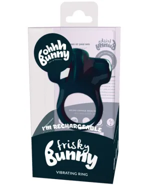 Vedo Frisky Bunny Vibrating Ring Black