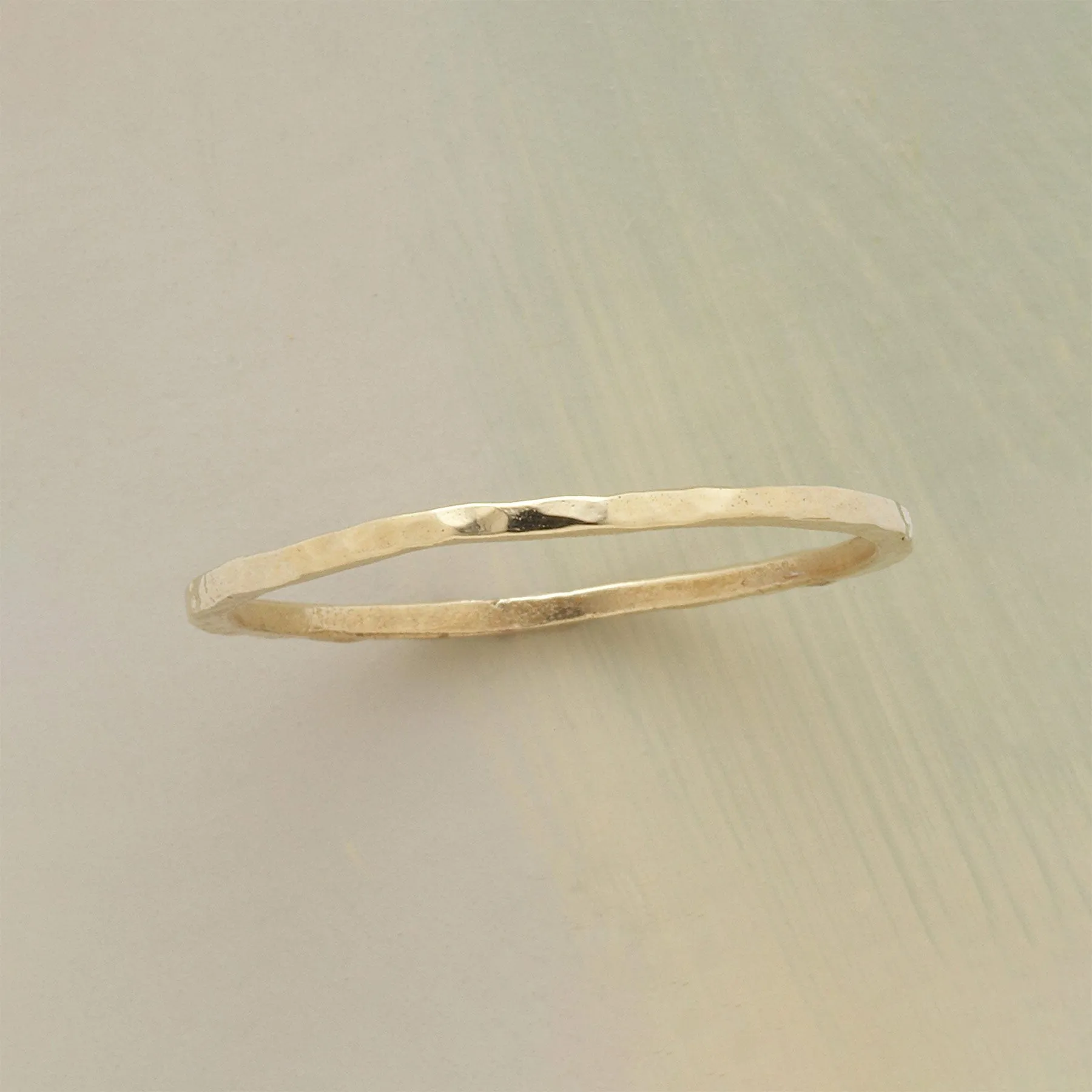 Wafer Thin Gold Band