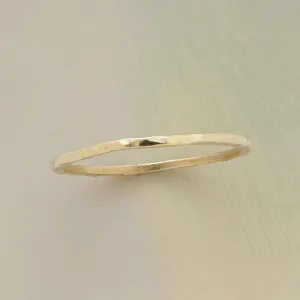 Wafer Thin Gold Band