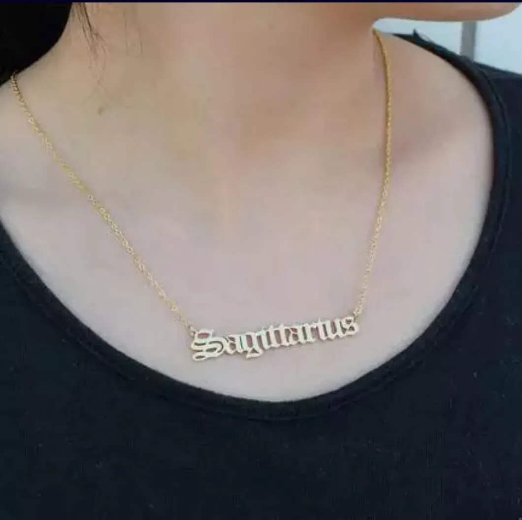 What's Your Sign Necklace