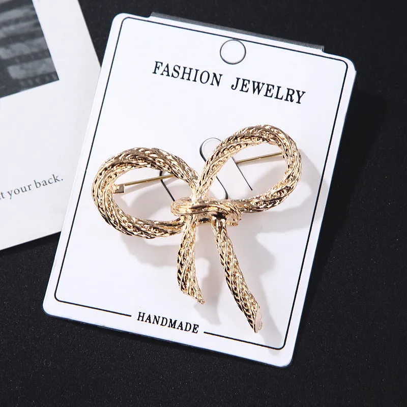 XSB021 - Elegant Bow Brooch