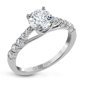 ZR24SPER Wedding Set in 14k Gold with Diamonds